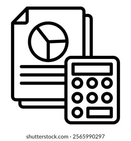 Budget Simple Vector Icon Collection