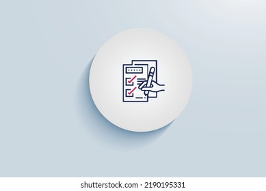 budget and time estimations icon vector design
