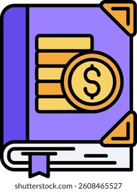 Budgeting Line vector Icon Design