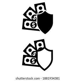 Budgets icon vector set. saving illustration sign collection. money symbol.