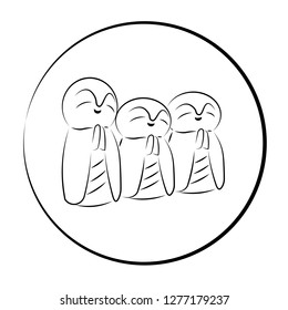 Budhist Vector Art