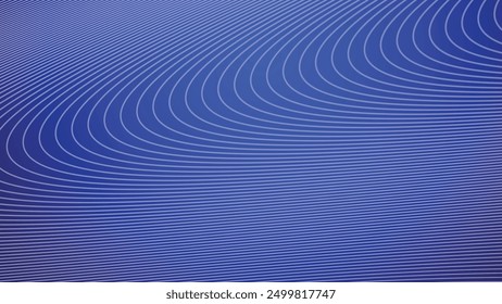 Bue wavy curve line abstract background