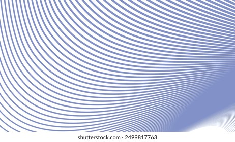 Bue wavy curve line abstract background