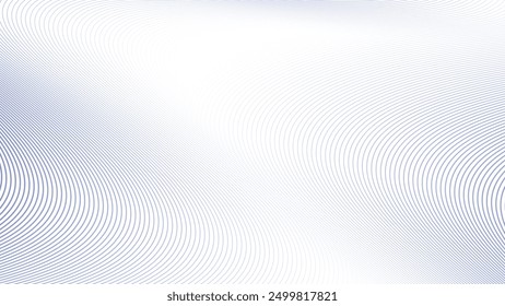 Bue wavy curve line abstract background