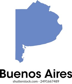 buenos aires argentina map in vectors