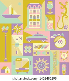 Buenos Aires pattern seamless design graphic