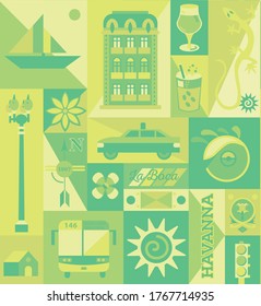 Buenos Aires pattern seamless design. Decoration textile and paper series