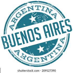 buenos aires stamp