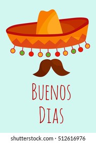 Buenos Dias Poster.
