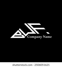 BUF logo design, BUF simple and modern logo. BUF luxurious alphabet design  