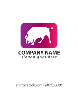 Bufallo Bull Design Vector