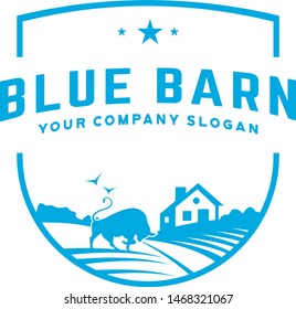 Buffallo barn logo design for your company