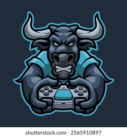 Buffalo Animal Mascot Vector Illustration is perfect for your brand business