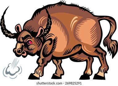 buffalo cartoon
