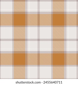 Buffalo check plaid pattern in black, beige, white. Seamless herringbone textured tartan set for spring summer autumn winter flannel shirt, scarf, blanket, duvet cover, other modern textile design.