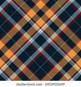 Buffalo check plaid pattern in Multicolor. Diagonal Seamless herringbone textured tartan set for spring summer autumn winter flannel shirt, scarf, blanket, duvet cover, other modern textile design.