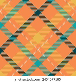 Buffalo check plaid pattern in Multicolor. Diagonal Seamless herringbone textured tartan set for spring summer autumn winter flannel shirt, scarf, blanket, duvet cover, other modern textile design.