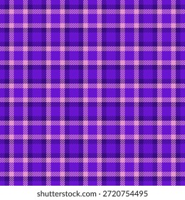 Buffalo check textile seamless vector featuring bold intersecting lines, ideal for fashion visuals, home interiors, and seasonal branding graphics.