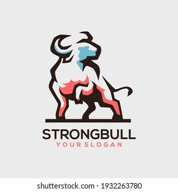 Buffalo Classy Logo bison abstract