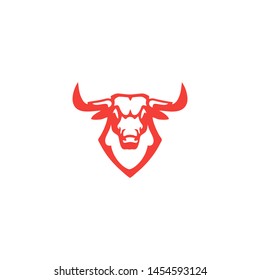Buffalo cow ox bull head logo design inspiration