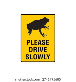 Buffalo Crossing Please Drive Slowly Livestock Road Warning Sign