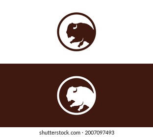 Buffalo farm amazing design for your company
