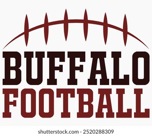 Buffalo Football Svg,Mascot Svg,Mascot School Shirt,Game Day Shirt,Calligraphy t-shirt Design,Football Quotes Svg,American Football Svg,Cut File,Silhouette