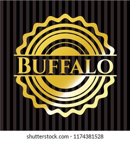 Buffalo gold emblem