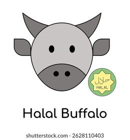 Buffalo Halal para Comer e Qurban