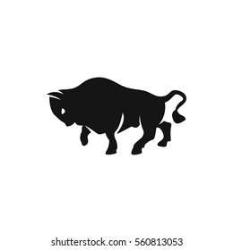 buffalo icon illustration isolated vector sign symbol