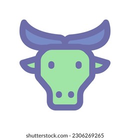 buffalo icon for your website design, logo, app, UI.