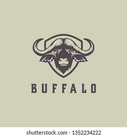 Buffalo Head Logo Images, Stock Photos & | Shutterstock
