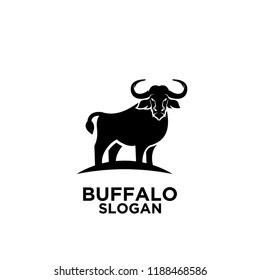 buffalo logo icon designs vector
