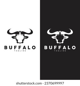 Buffalo Logo Templet Vector Illustration