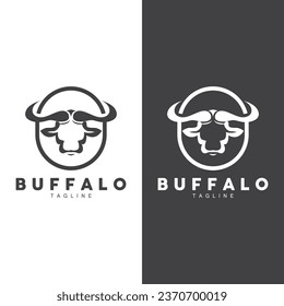 Buffalo Logo Templet Vector Illustration