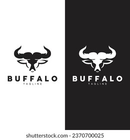 Buffalo Logo Templet Vector Illustration