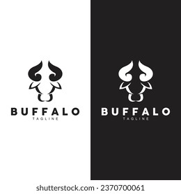 Buffalo Logo Templet Vector Illustration