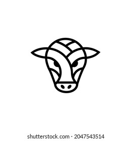 buffalo logo typografi simple and clean