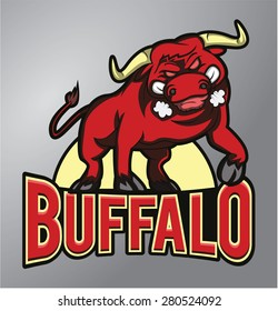 Buffalo Mascot 