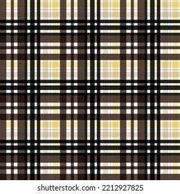 buffalo plaid pattern fabric design background is made with alternating bands of coloured (pre-dyed) threads woven as both warp and weft at right angles to each other.