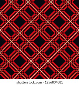 Buffalo plaid pattern. Seamless fabric texture print