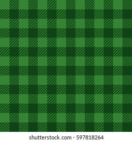 Buffalo Plaid Seamless Lumberjack Gingham Pattern