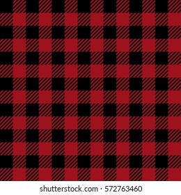 Buffalo Plaid Seamless Pattern Design 