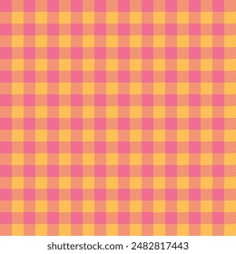 Buffalo plaid seamless pattern. Scottish tartan vector background. Gingham check graphic texture for fabric, wrapping paper, package, banner, card. Classic Shepherd's check textile print.