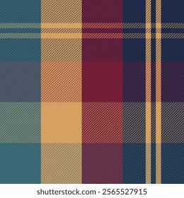 buffalo plaid seamless tartan check plaid for skirt, tablecloth, blanket, duvet cover, or other modern fashion print.