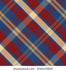 buffalo plaid seamless tartan check plaid for skirt, tablecloth, blanket, duvet cover, or other modern fashion print.