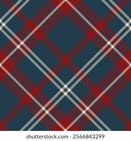 buffalo plaid seamless tartan check plaid for skirt, tablecloth, blanket, duvet cover, or other modern fashion print.