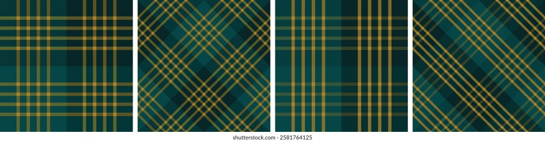 buffalo plaid seamless tartan check plaid for skirt, tablecloth, blanket, duvet cover, or other modern fashion print.