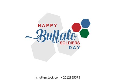 Buffalo Soldiers Day. Holiday concept. Template for background, Web banner, card, poster, t-shirt with text inscription