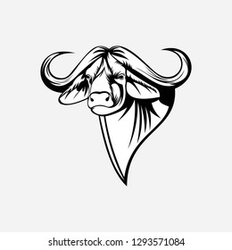 buffalo tribal logo animal